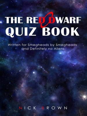 cover image of The Red Dwarf Quiz Book